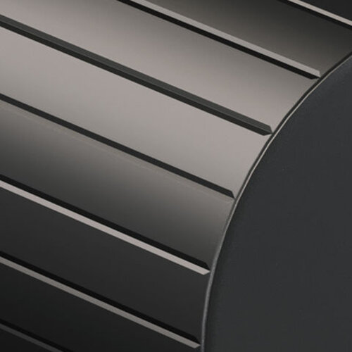 Brauer Brauer Stripe hoekstopkraan compleet met slang mat zwart | Mat zwart | Ja