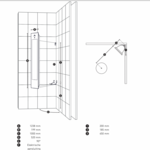 Sunshower Solo - opbouw hoekmodel - Full Body | White Sunshower Sunshower Solo - opbouw hoekmodel - Full Body | White