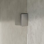 Brauer Void Carving nis draaideur 2-delig 160x200cm knop midden - geborsteld RVS PVD Brauer Brauer Void Carving nis draaideur 2-delig 160x200cm knop midden - geborsteld RVS PVD