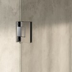 Brauer Void Carving nis draaideur 2-delig 160x200cm knop midden - geborsteld RVS PVD Brauer Brauer Void Carving nis draaideur 2-delig 160x200cm knop midden - geborsteld RVS PVD