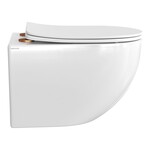 Brauer Tornado pack hangtoilet met zitting SC & QR - glans wit Brauer Brauer Tornado pack hangtoilet met zitting SC & QR - glans wit