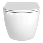 Brauer Tornado pack hangtoilet met zitting SC & QR - glans wit Brauer Brauer Tornado pack hangtoilet met zitting SC & QR - glans wit