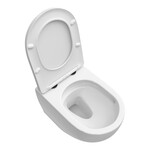 Brauer Tornado pack hangtoilet met zitting SC & QR - glans wit Brauer Brauer Tornado pack hangtoilet met zitting SC & QR - glans wit