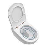 Brauer Tornado pack hangtoilet met zitting SC & QR - glans wit Brauer Brauer Tornado pack hangtoilet met zitting SC & QR - glans wit