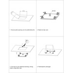 Solidline Vierkante inbouw douchekop Gun metal 30x30cm Solidline Solidline Vierkante inbouw douchekop Gun metal 30x30cm