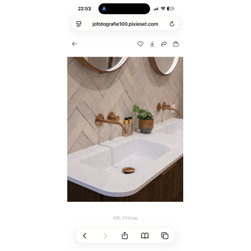 IVY IVY Bond afbouwdeel voor inbouw wastafelkraan 19,5cm - Geborsteld Mat Koper PVD