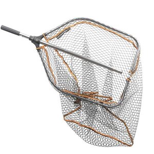 Pro Folding Rubber Large Mesh Landing Net