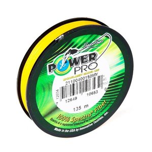 Power Pro Braid Yellow Braid Yellow