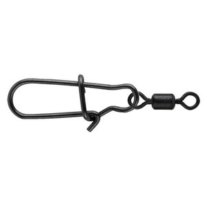 Matt Black Easy Snap + Rolling Swivel
