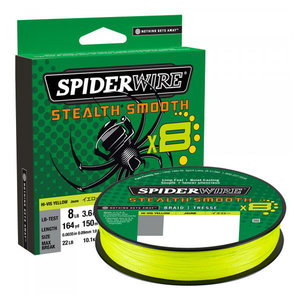 Spiderwire Stealth Smooth 8 Hi-Vis Yellow Stealth Smooth 8 Hi-Vis Yellow