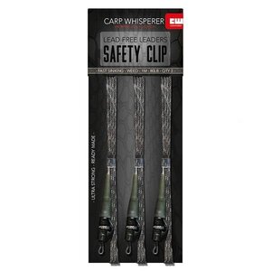 Carp Whisperer Safety Clip Lead Free Leaders Safety Clip Lead Free Leaders