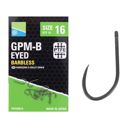 Preston Innovations GPM-B Eyed Barbless