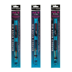 Drennan AS8 River Rigs - Barbed AS8 River Rigs - Barbed