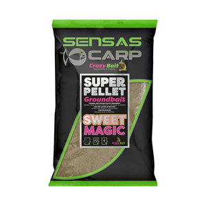 Crazy Bait Super Pellet Groundbait - Sweet Magic