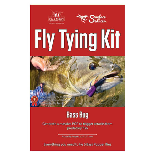 Flymen Fly Tying Kit - Surface Seducer Bass Bug