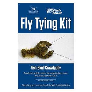 Flymen Fly Tying Kit - Fish-Skull Crawdaddy Flymen Fly Tying Kit - Fish-Skull Crawdaddy