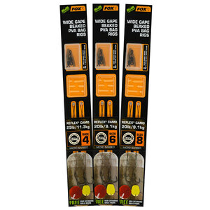 FOX Edges Wide Gape Beaked PVA Rigs Edges Wide Gape Beaked PVA Rigs