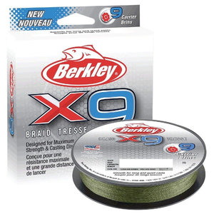 Berkley X9 Braid Low-Vis Green X9 Braid Low-Vis Green