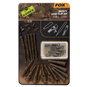 FOX Edges Camo Safety Lead Clip Kit Edges Camo Safety Lead Clip Kit