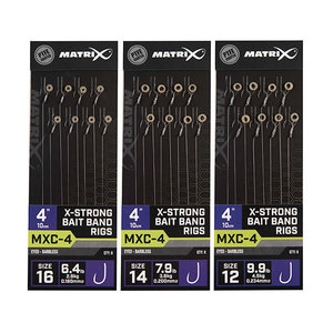 Matrix MXC-4 X-Strong Bait Band Rigs MXC-4 X-Strong Bait Band Rigs
