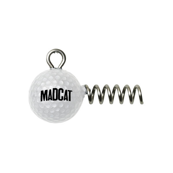 Mad Cat Golf Ball ScrewIn Jighead Angelsport Fauna