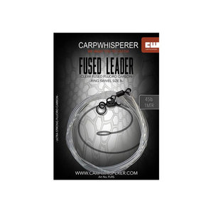 Carp Whisperer Fused Leader - Ring Swivel Fused Leader - Ring Swivel