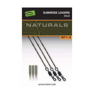 FOX Edges Naturals Submerge Leaders Edges Naturals Submerge Leaders