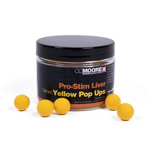 CC Moore Pro-Stim Liver Yellow Pop-Ups