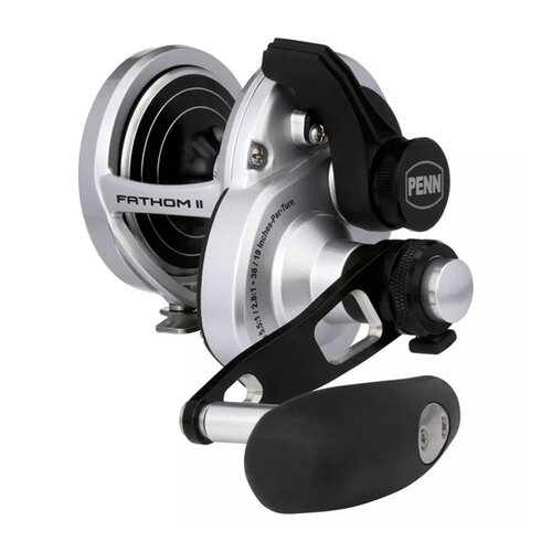 Penn Fathom II Lever Drag 2-Speed Reel