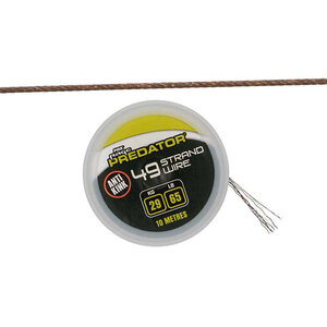 FOX Rage Predator 49 Strand Coated Steel Wire Predator 49 Strand Coated Steel Wire