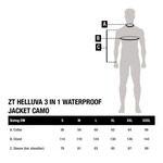 Nash ZT Helluva 3 in 1 Waterproof Jacket Camo