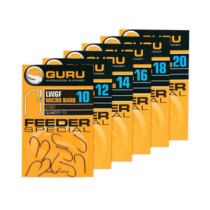 LWG Feeder Special Eyed Hooks - Barbed