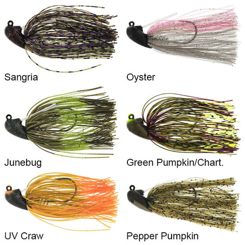 Slide-Up Rubber Jig - Tungsten Westin Slide-Up Rubber Jig - Tungsten