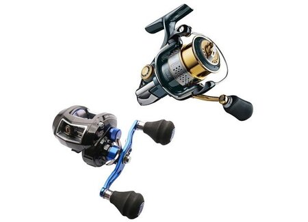 Stationärrollen & Baitcast Rollen