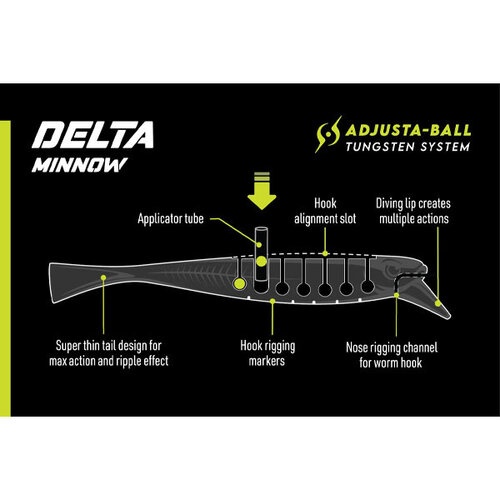 Nomad Delta Minnow Adjusta Ball