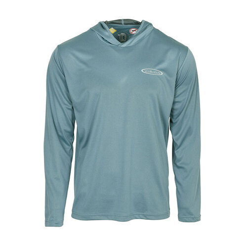 Vision Bamboo Bug & UV Hoodie - Stone Blue