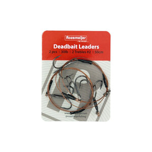 Deadbait Leaders 2x Treble