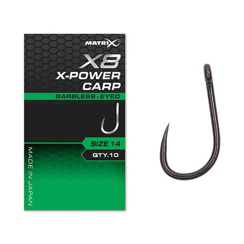 Matrix X8 X Power Carp Hooks