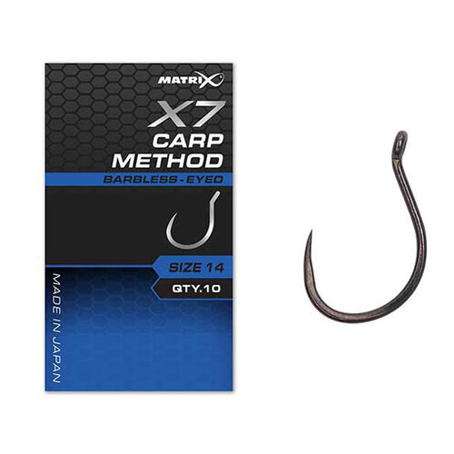 Matrix X7 Carp Method Hooks