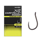 X6 Carp Pellet Rigger Hooks Matrix X6 Carp Pellet Rigger Hooks