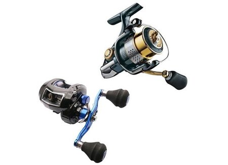 Stationärrollen & Baitcast Rollen