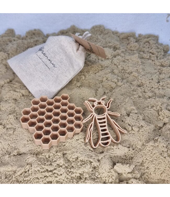 Grennn uitsteker bij en honingraat