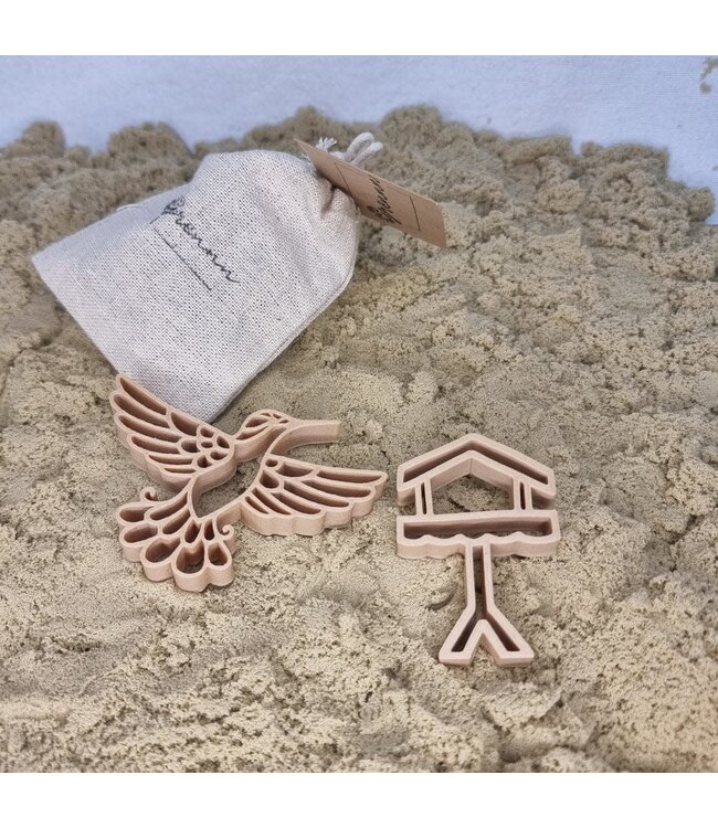 Grennn uitsteker kolibrie en vogelhuis