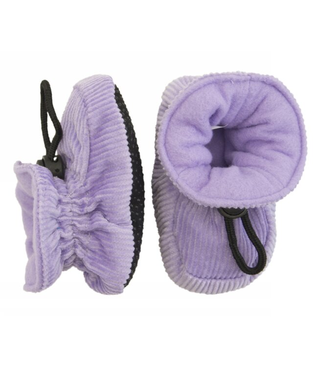 Corduroy slippers Purple Ice by Melton