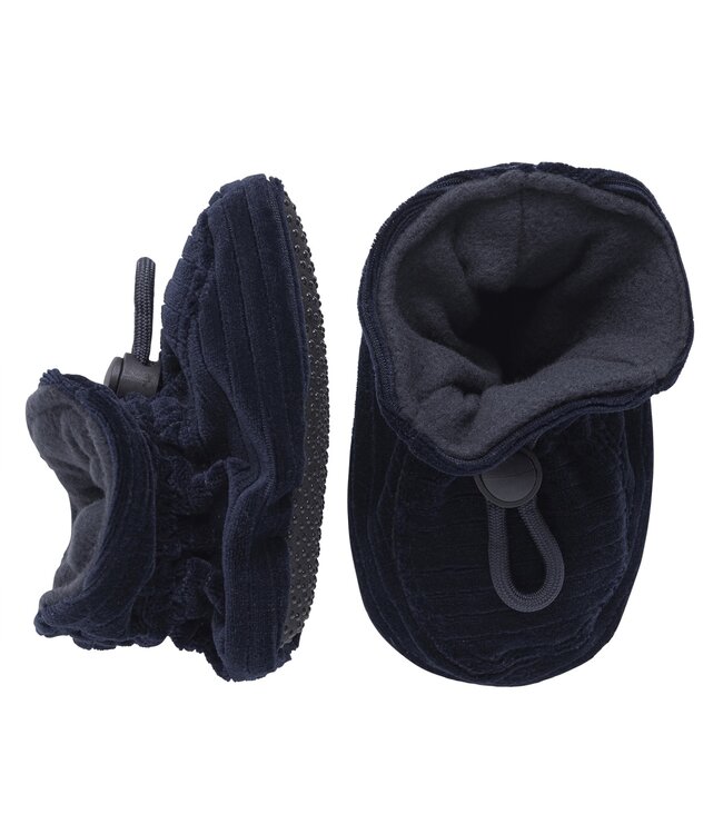 Corduroy slippers Marine by Melton