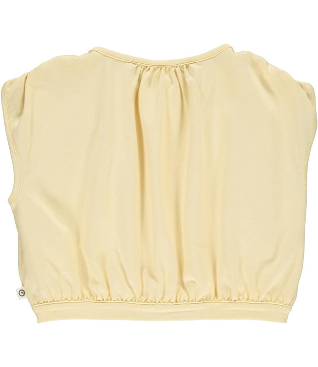 Cozy me s/s shirt Calm yellow by Müsli