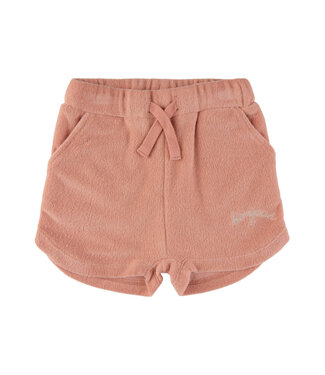 The new siblings TNSGERTRUD TERRY SHORTS Peach Beige by The New Siblings