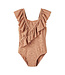 NMFFABIOLA SWIMSUIT LIL Mocha Mousse by Lil 'Atelier