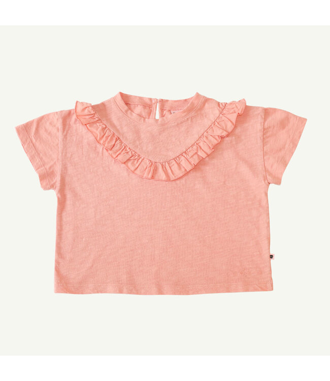 Sweet salmon t-shirt  by Maed for mini