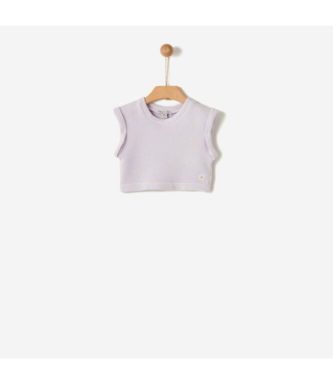 T-SHIRT IN ORGANIC COTTON & MODAL BLEND LAVANDER